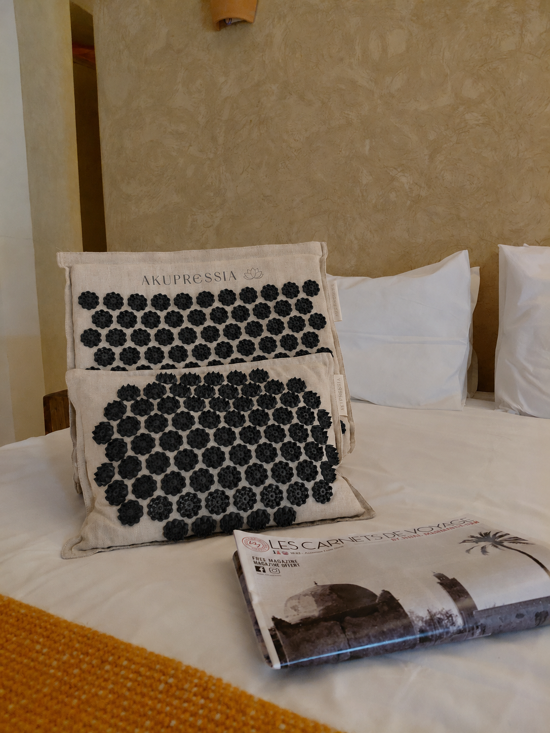 Set tapis & coussin d'acupression