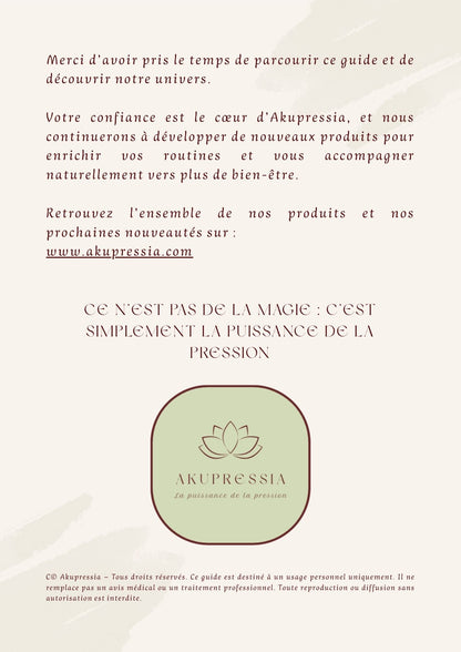 Guide pratique d’Acupression & Bien-être quotidien – Akupressia