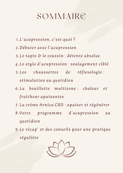 Guide pratique d’Acupression & Bien-être quotidien – Akupressia